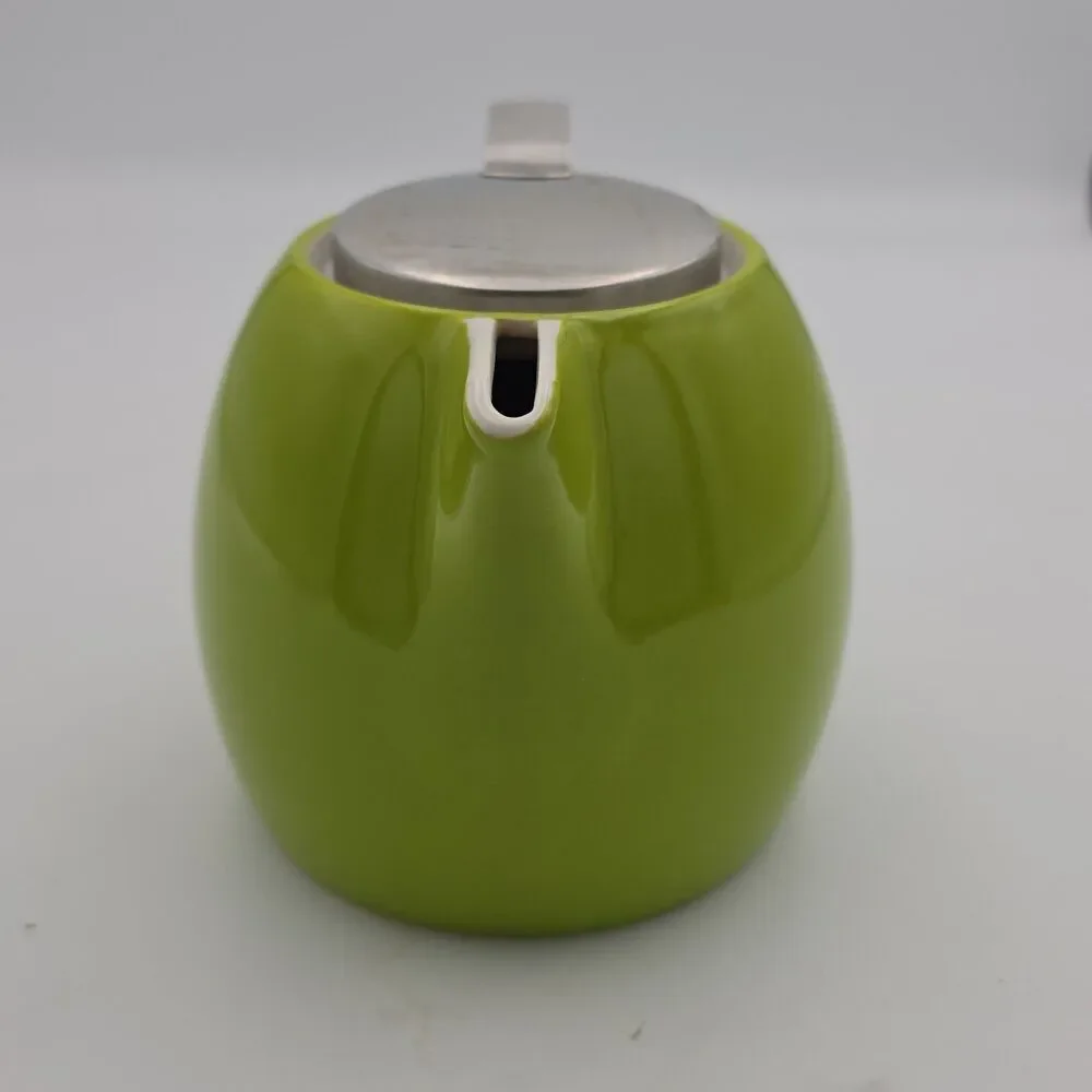 Tea Forte Teapot~Pistachio Green~Removable Lid & Screen Holds~3 Cups 24oz
